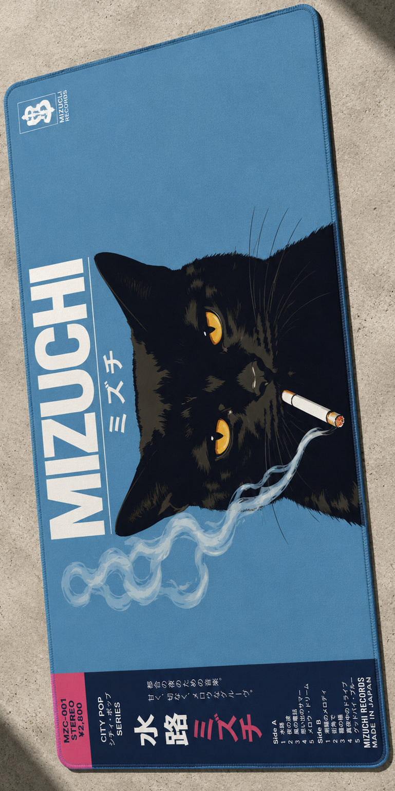 Mizuchi Vinyl Club Desk Mat