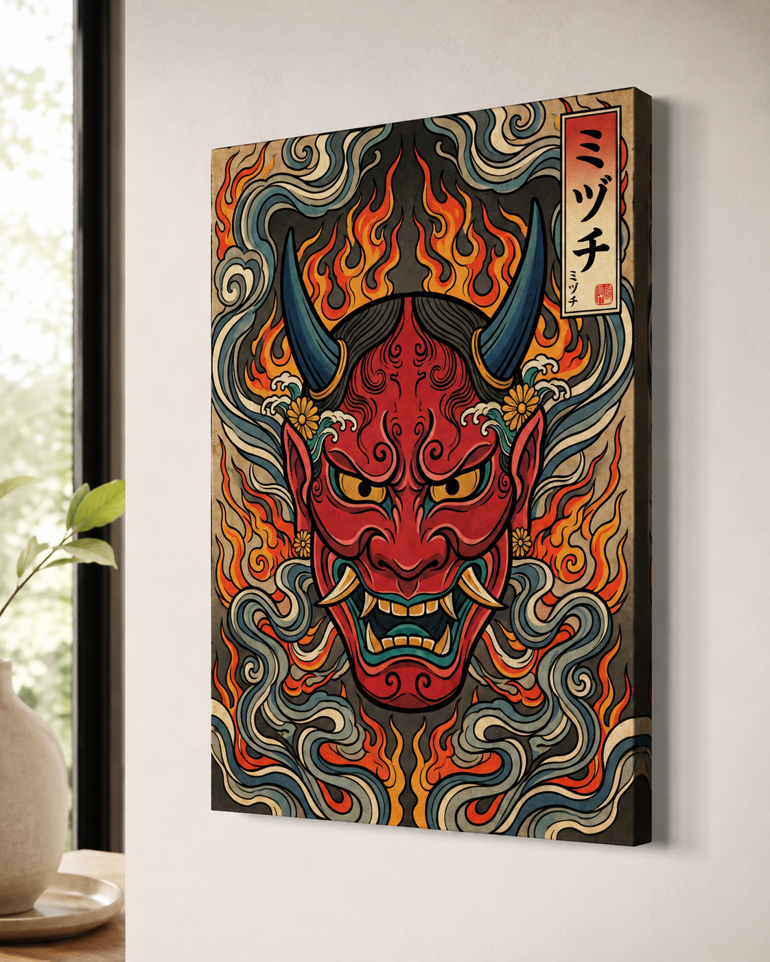 Mizuchi Oni Canvas