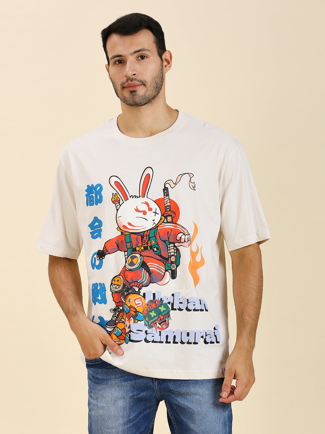 Usagi Ronin (Urban Samurai) Luxury Oversized T-Shirt