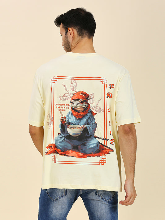 Ōgon Kaeru (Golden Frog) Luxury Oversized T-Shirt