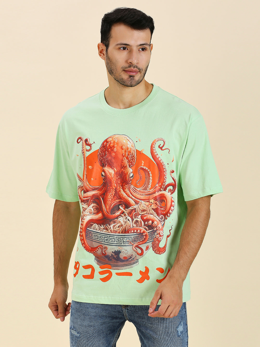 Tako Majikku (Octopus Magic) Luxury Oversized T-Shirt