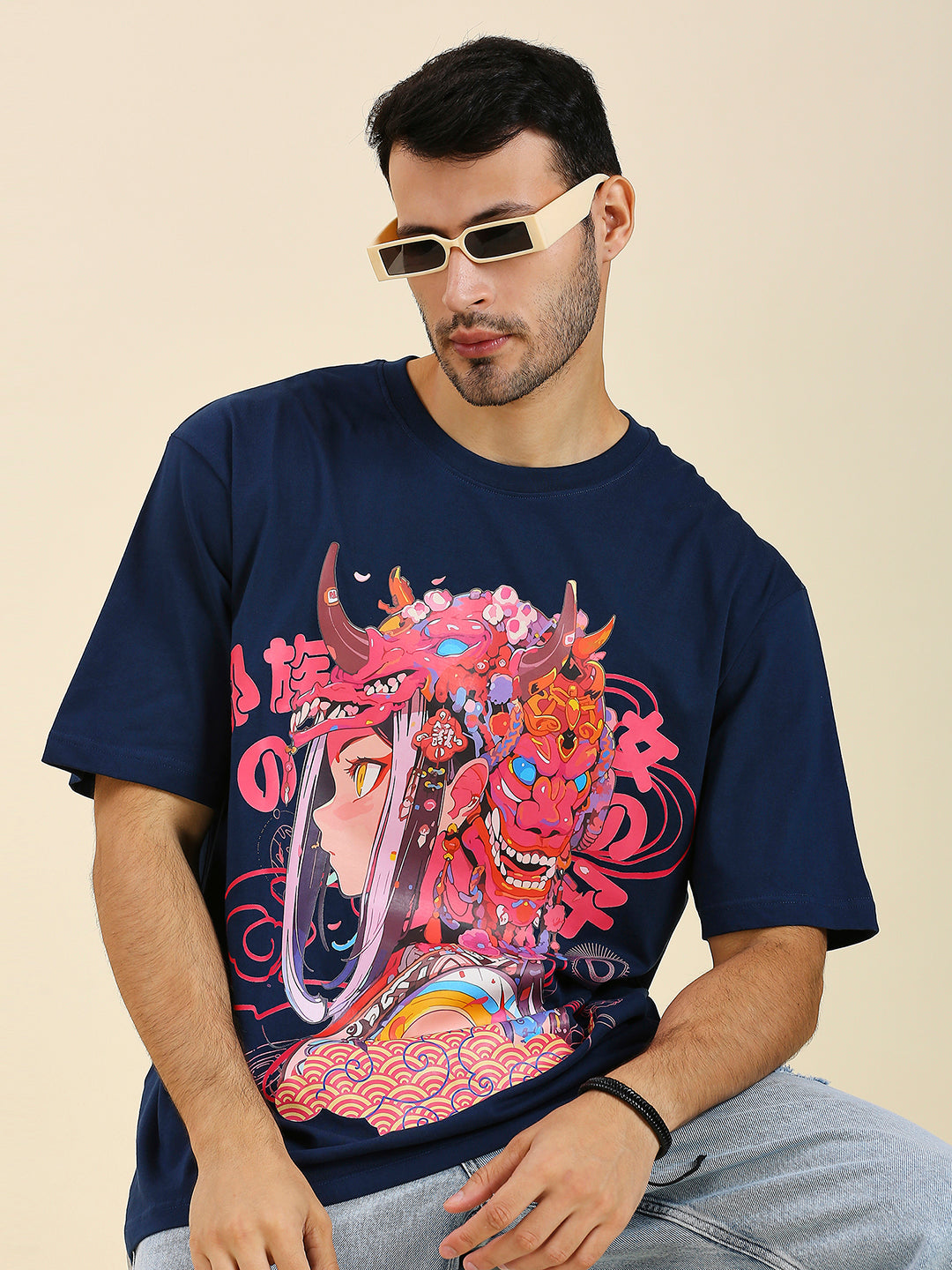 Aka Oni Hime (Crimson Demon Princess) Luxury Oversized T-Shirt